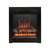 FLARE Athena 16" Inset Electric Fire In Black Finish