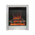 FLARE Athena 16" Inset Electric Fire In Chrome Finish