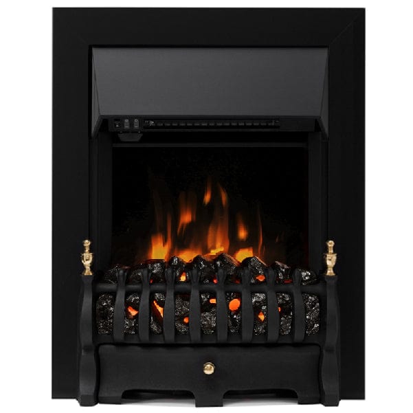 FLARE 16" Camberley Inset Electric Fire In Black Finish