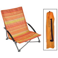 HI Folding Beach Chair Orange 65x55x25/65cm | SKU: 429131 | Barcode: 4034127621967