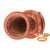 Funnel Top View Of Gardeco Large Sol Mexican Chiminea In Rustic Orange | SKU: C21SL.37 | Barcode: 5031599045481