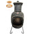 Gardeco Ropa Medium Mexican Chimenea In Tone Grey | SKU: C5ROP.72 | Barcode: 5031599051130