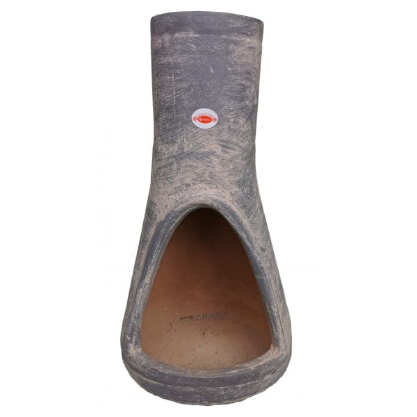 Gardeco Magda Contemporary Mexican Chiminea In Dark Grey | SKU: C5MAG.56 | Barcode: 5031599050942