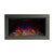 FLARE Avella 34" Inset Wall Mounted Electric Fire In Black Nickel Finish