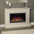 FLARE Hansford 46” Electric Fireplace In A Room Setting