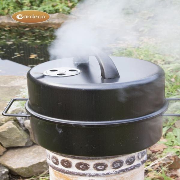 Gardeco Food Smoker To Fit Firepits, BBQs And Chimineas' Neck Tops | SKU: COOK-SMOKERPAN | Barcode: 5031599045719