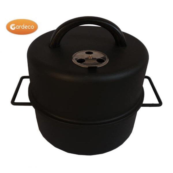 Gardeco Food Smoker To Fit Firepits, BBQs And Chimineas&#39; Neck Tops | SKU: COOK-SMOKERPAN | Barcode: 5031599045719