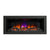 FLARE 45" Avella Grande Inset Wall Mounted Electric Fire In Matt Black Finish