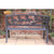 Gardeco Steel Framed Cast Iron Bench With Horses Back View | SKU: BENCH-HORSES | Barcode: 5031599039435