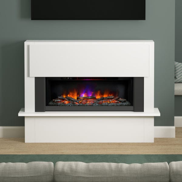 FLARE 63&quot; Fairview Electric Fireplace In A Room Setting