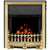 FLARE 16" Fazer Inset Electric Fire In Brass Finish