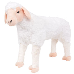 vidaXL Standing Plush Toy Sheep White XXL | SKU: 91341 | Barcode: 8718475565840