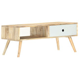 vidaXL Coffee Table 90x50x40 cm Solid Mango Wood | SKU: 286482 | Barcode: 8719883802909