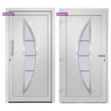 vidaXL Front Door White 108x208 cm N3 (left inward opening) | SKU: 279204 | Barcode: 8719883820712