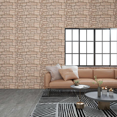 vidaXL 3D Wall Panels With Beige Brick Design 11 pcs EPS | SKU: 147206 | Barcode: 8720286046784