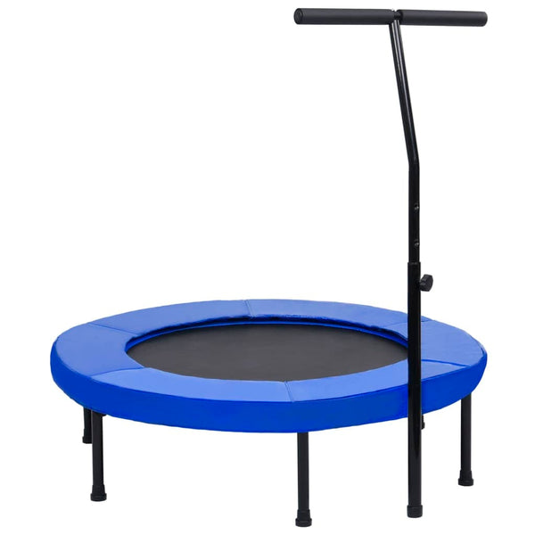 vidaXL Fitness Trampoline With Handle And Safety Pad 102 cm | SKU: 92487 | Barcode: 8720286054406