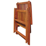 vidaXL Folding Garden Chairs 3 pcs Solid Acacia Wood | SKU: 310293 | Barcode: 8720286107812