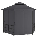 vidaXL Gazebo with Sidewalls 3.1x2.7 m Anthracite | SKU: 313933 | Barcode: 8720286153475