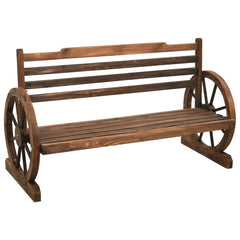 vidaXL Garden Bench 112 cm Solid Firwood | SKU: 313891 | Barcode: 8720286157275