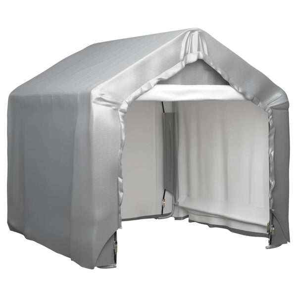 vidaXL Storage Tent Grey 180x180 cm Galvanised Steel | SKU: 148633 | Barcode: 8720286223406