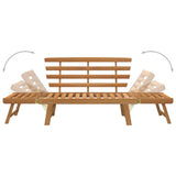 vidaXL Garden Bench 2-in-1 190 cm Solid Acacia Wood | SKU: 316471 | Barcode: 8720286543191