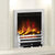 FLARE Beam Maisie 16" Inset Electric Fire With Chrome Finish And Chrome / Black Fret