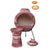 Gardeco Extra Large Anillos Clay Chimenea In Red | SKU: C9A.02 | Barcode: 5031599049458