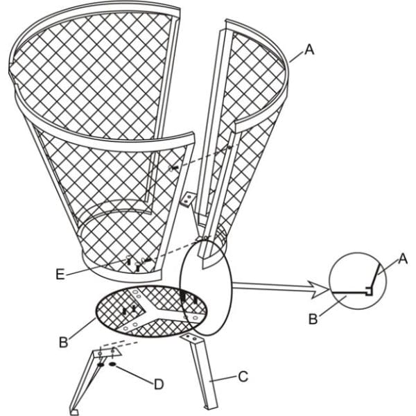 Gardeco Large Garden Incinerator Assembly Instructions | SKU: GI001 | Barcode: 5031599027593