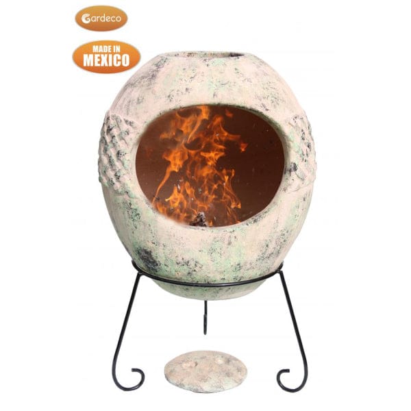 Gardeco Haeddyn Celtic Ellipse Mexican Chiminea