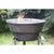 Gardeco Safir Cast Iron Firepit In Bronze | SKU: SAFIR-42 | Barcode: 5031599046907