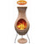 Gardeco Large Air Chiminea In Natural Terracotta | SKU: C4A.00-LARGE | Barcode: 5031599033969