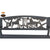 Gardeco Cast Iron Bench With Unicorns | SKU: BENCH-UNI | Barcode: 5031599050492