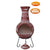 Gardeco Extra Large Anillos Clay Chimenea In Red | SKU: C9A.02 | Barcode: 5031599049458