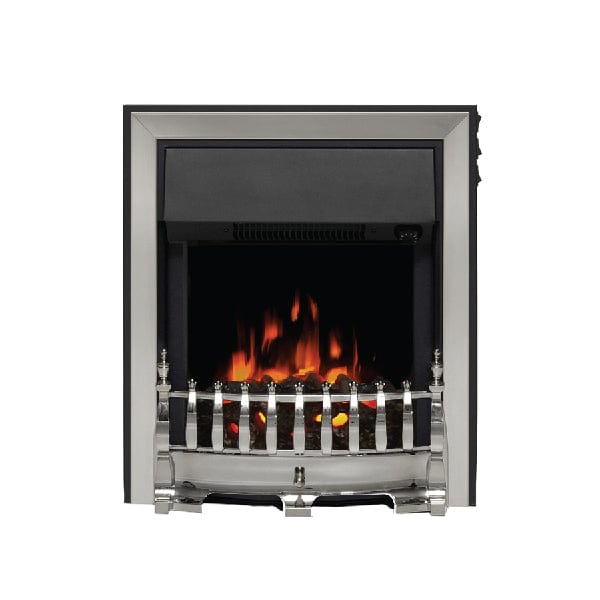 FLARE 16&quot; Fazer Inset Electric Fire In Chrome Finish