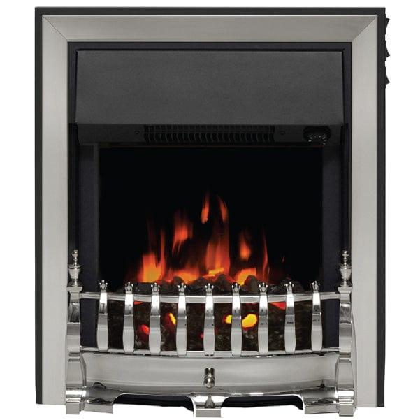 FLARE 16" Fazer Inset Electric Fire In Chrome Finish