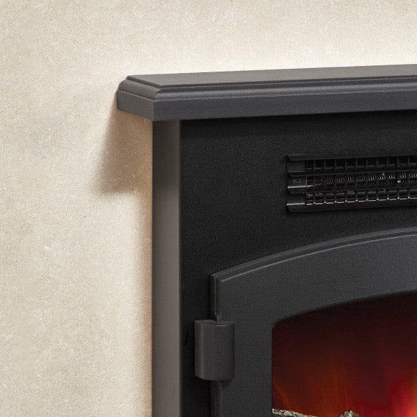 FLARE Banbury 16" Inset Electric Stove In Matt Black Finish