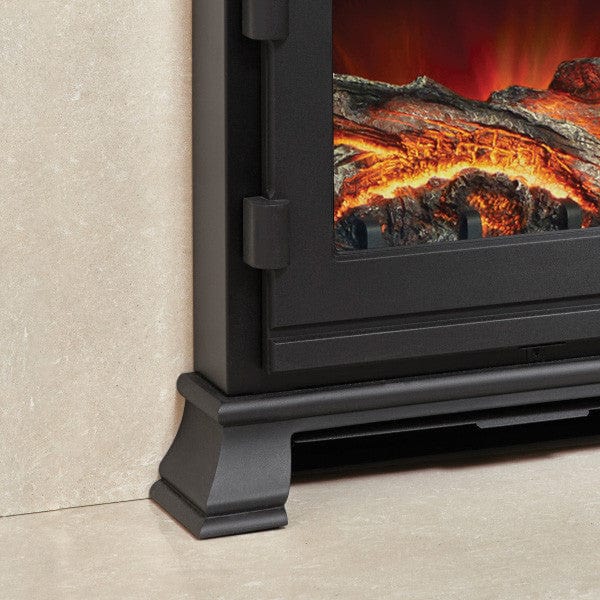 FLARE Banbury 16" Inset Electric Stove In Matt Black Finish