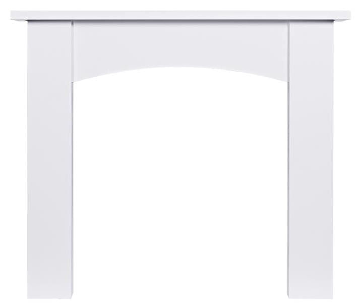 Ekofires 7090 White Wooden Fireplace Surround 51 Inch