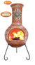 Gardeco Extra Large Sol Mexican Chiminea In Rustic Orange | SKU: C8SL.37 | Barcode: 5031599039190