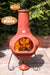 Gardeco Tibor Jumbo Mexican Chiminea In Brown