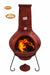 Jumbo Mexican Chiminea In Brown