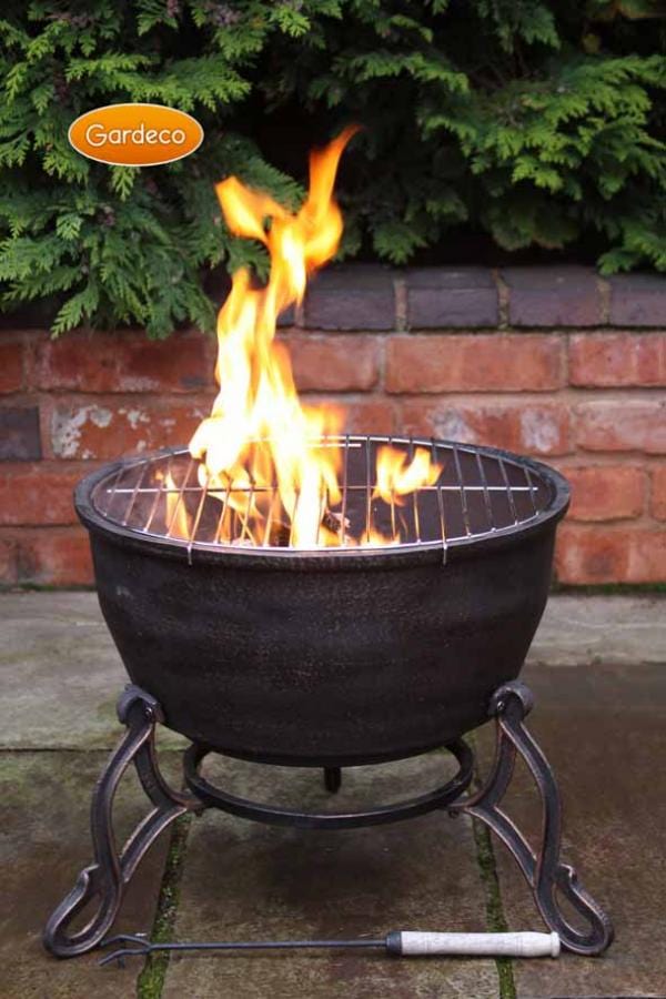 Gardeco Elidir Cast Iron Firepit