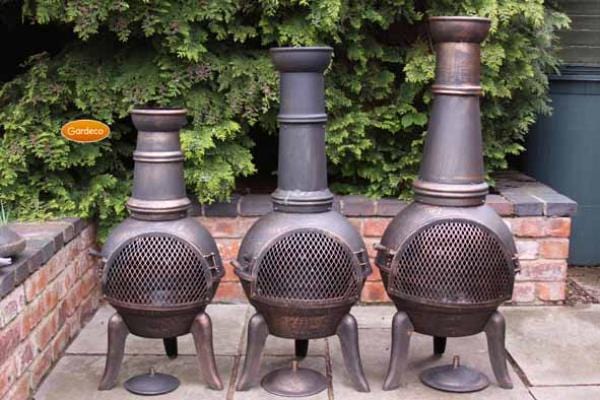 Gardeco Granada Cast Iron Chimineas