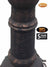 Gardeco Toledo Cast Iron Chiminea In Bronze